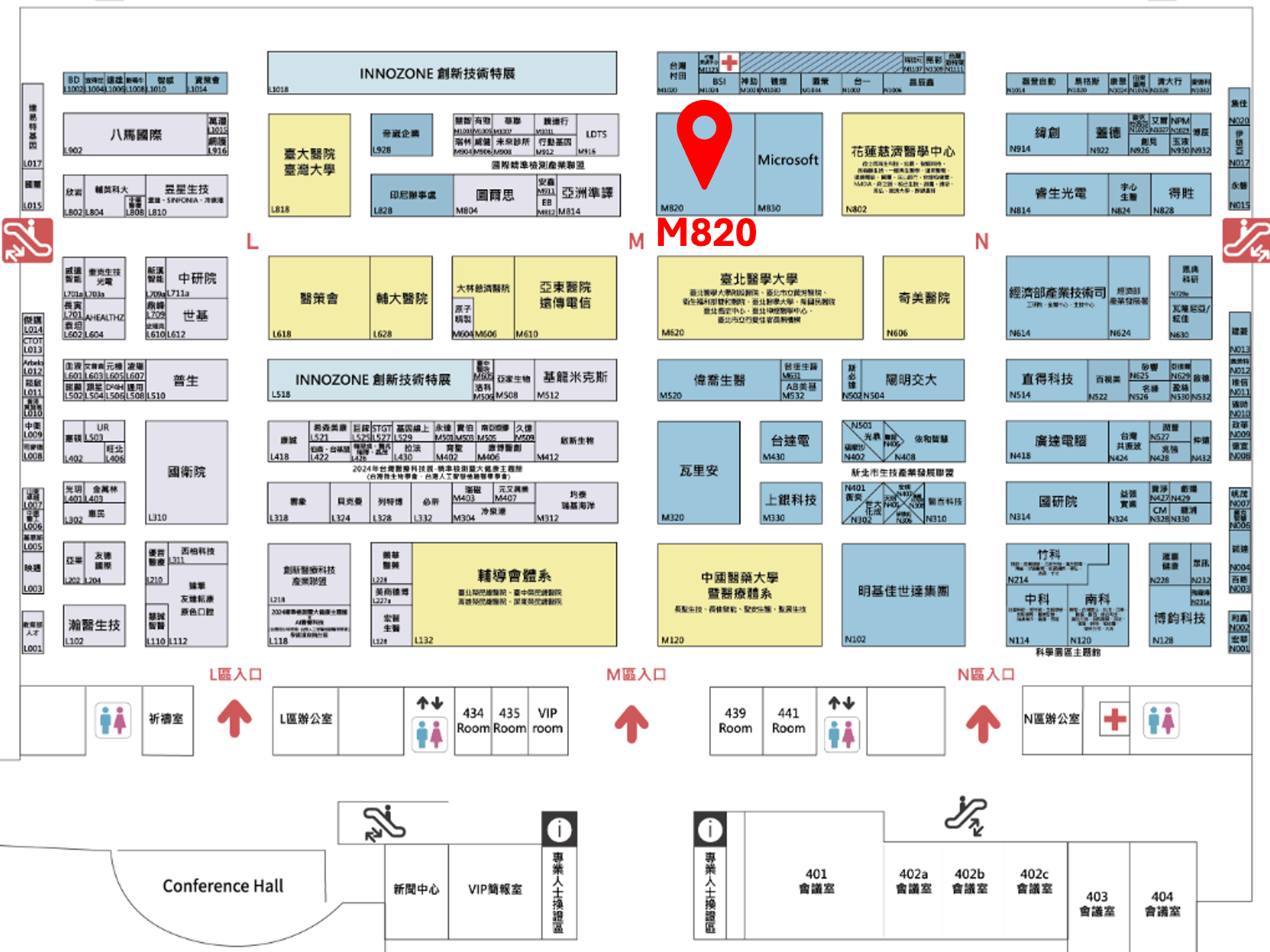 HealthcareEXPO2024map