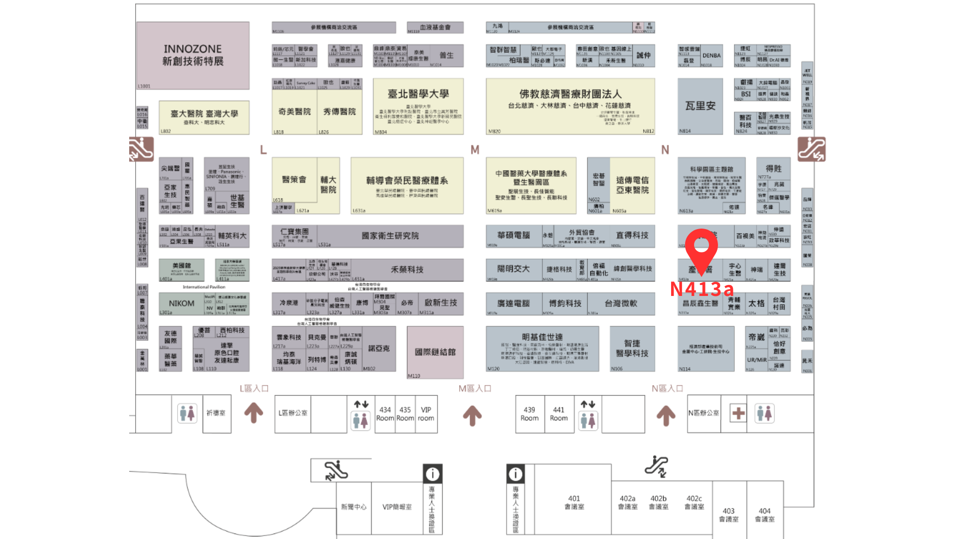 HealthcareExpo25map